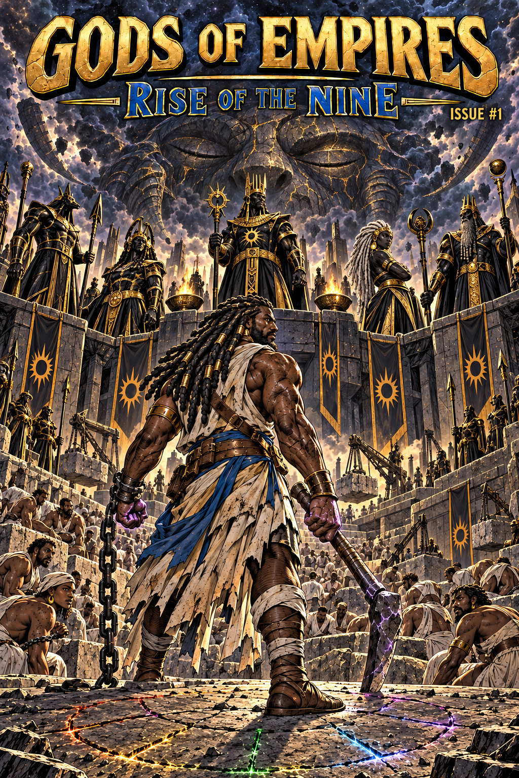 Gods of Empires: Rise of the Nine, Issue 1 cover